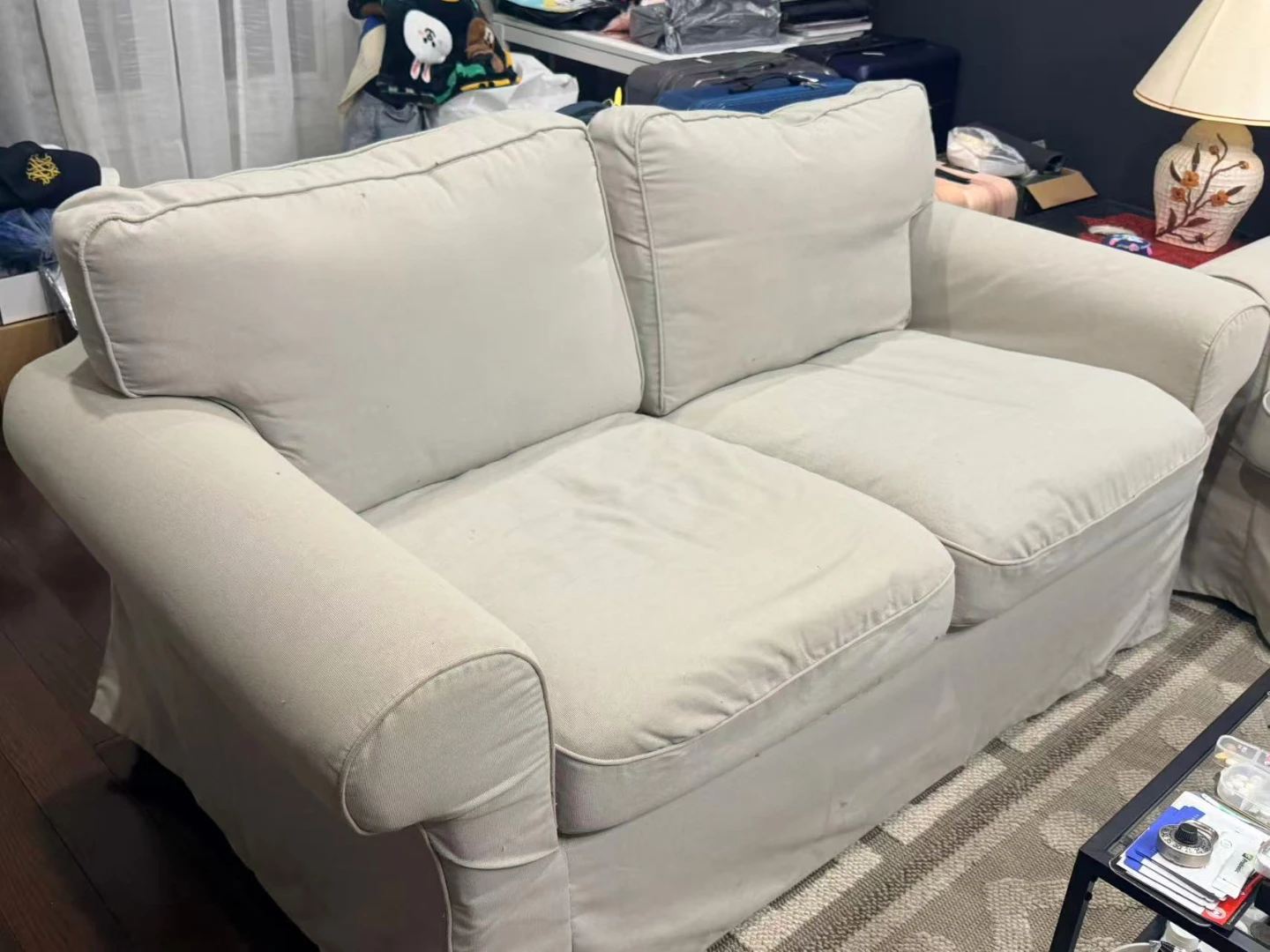 IKEA UPPLAND Loveseat - Kilanda Light Beige - photo 2