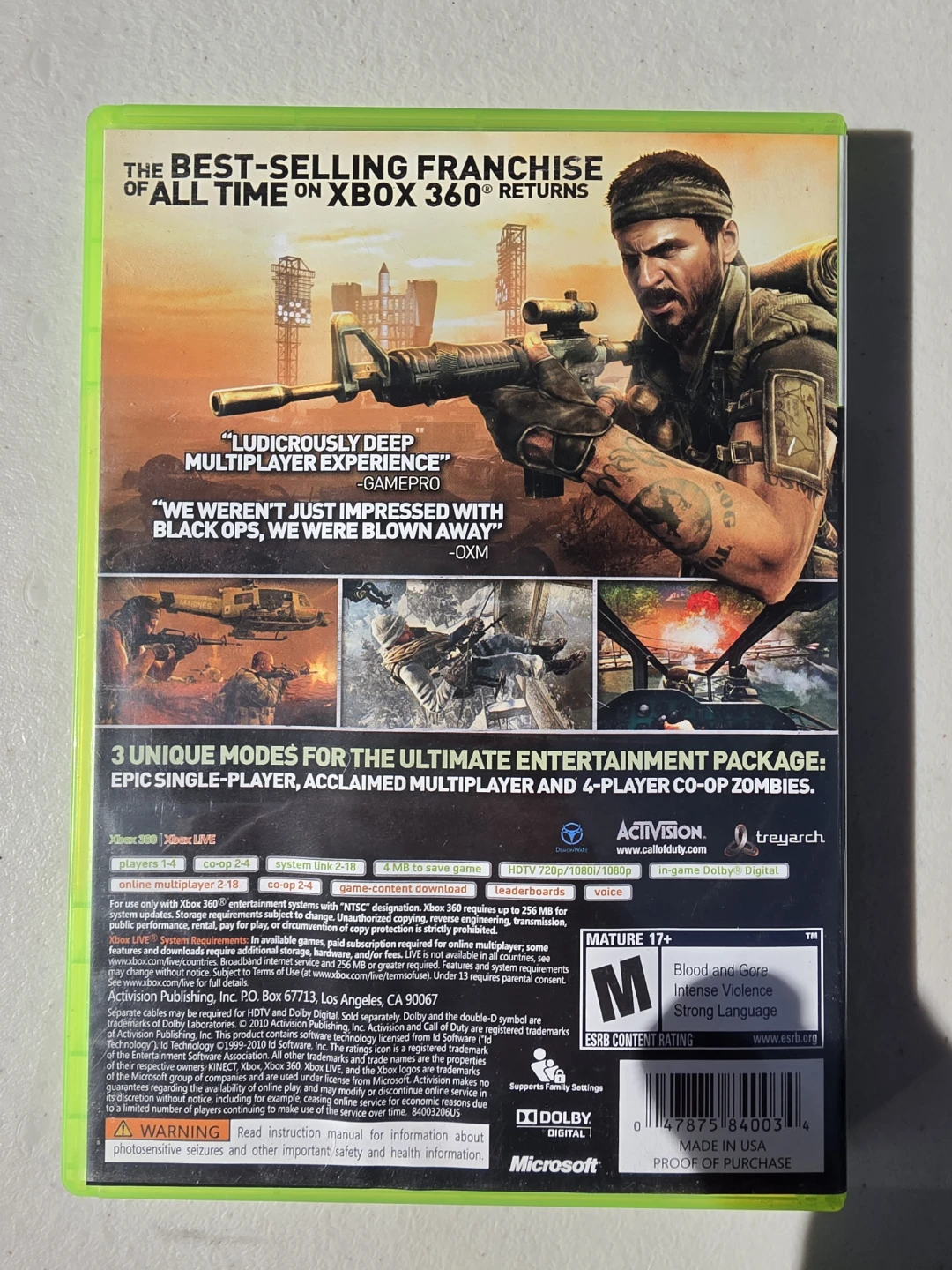 Call of Duty Xbox 360 game bundle - photo 2