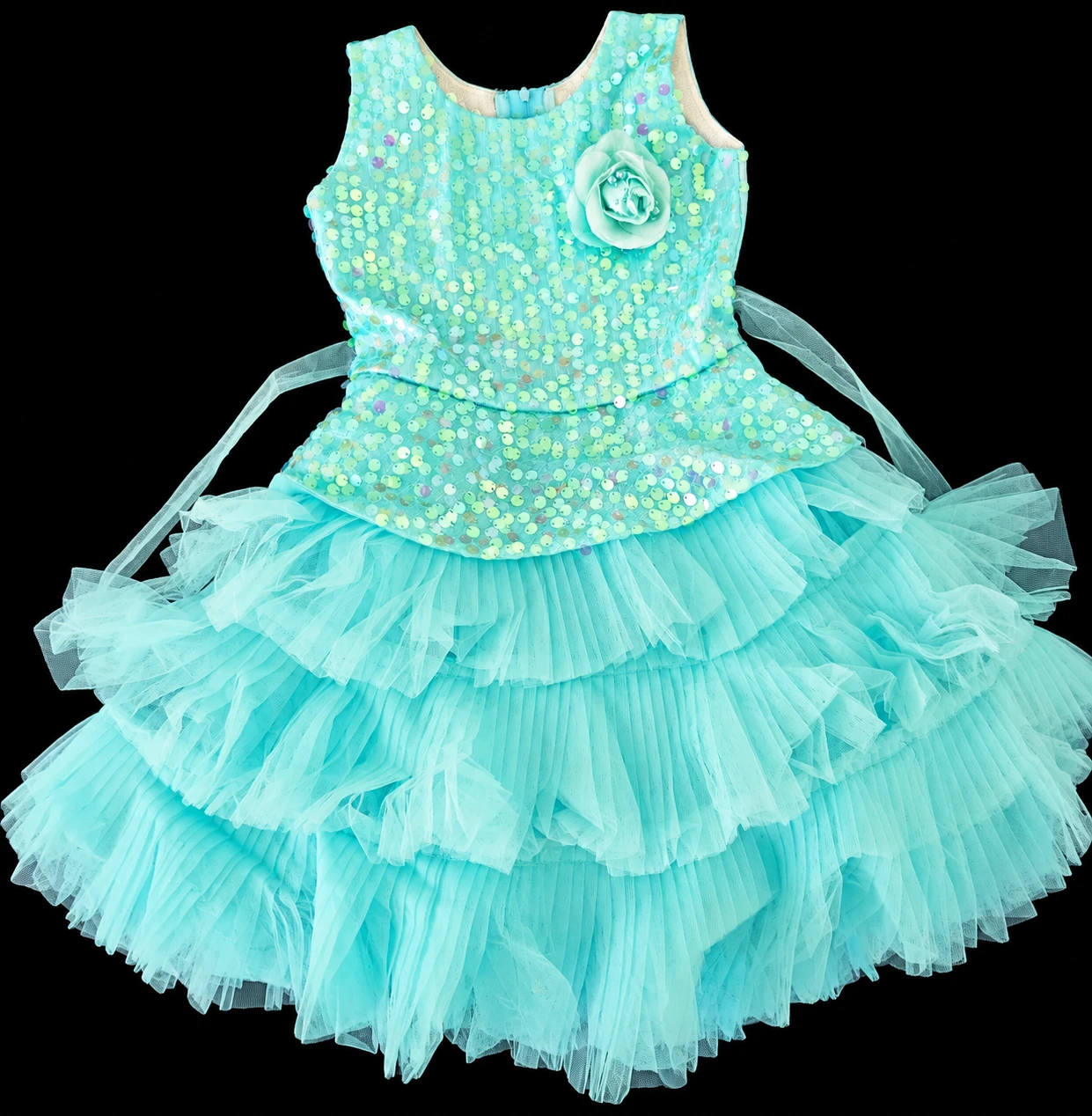 Girls sequin party dress