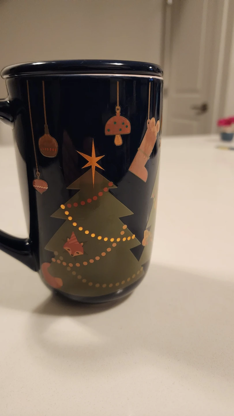 Holiday Colour Changing Mug with Lid (David's Tea) - photo 3