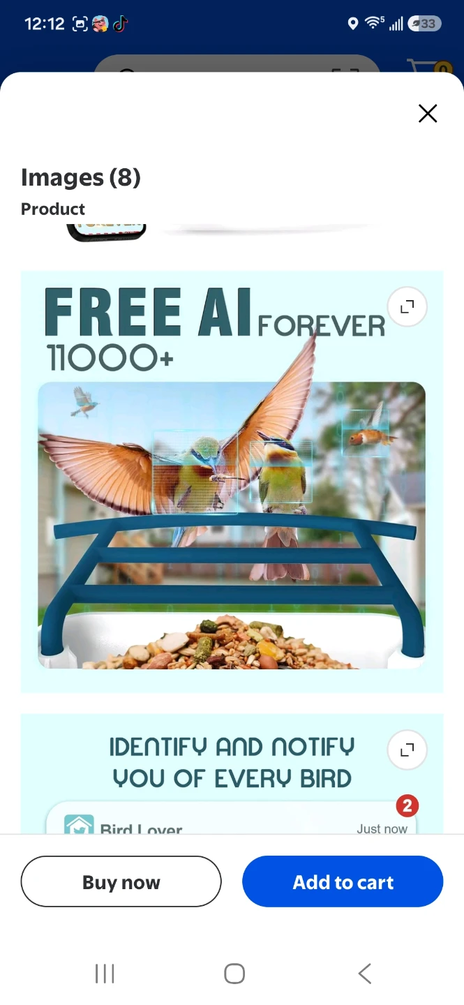 BROAIMX FHD Smart Bird Feeder Camera - photo 3