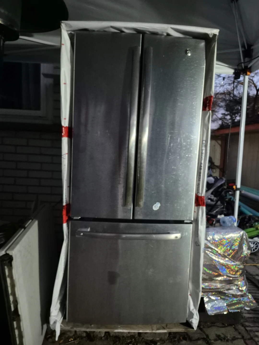 GE French Door Stainless Steel Refrigerator