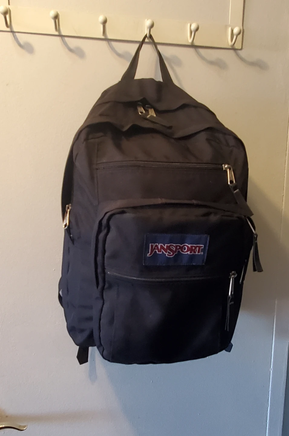 Big Black Jansport Backpack