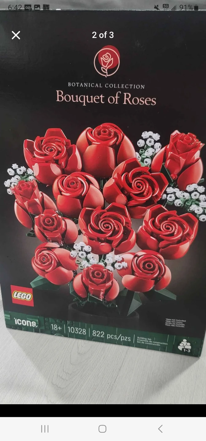 Lego set of Bouquet