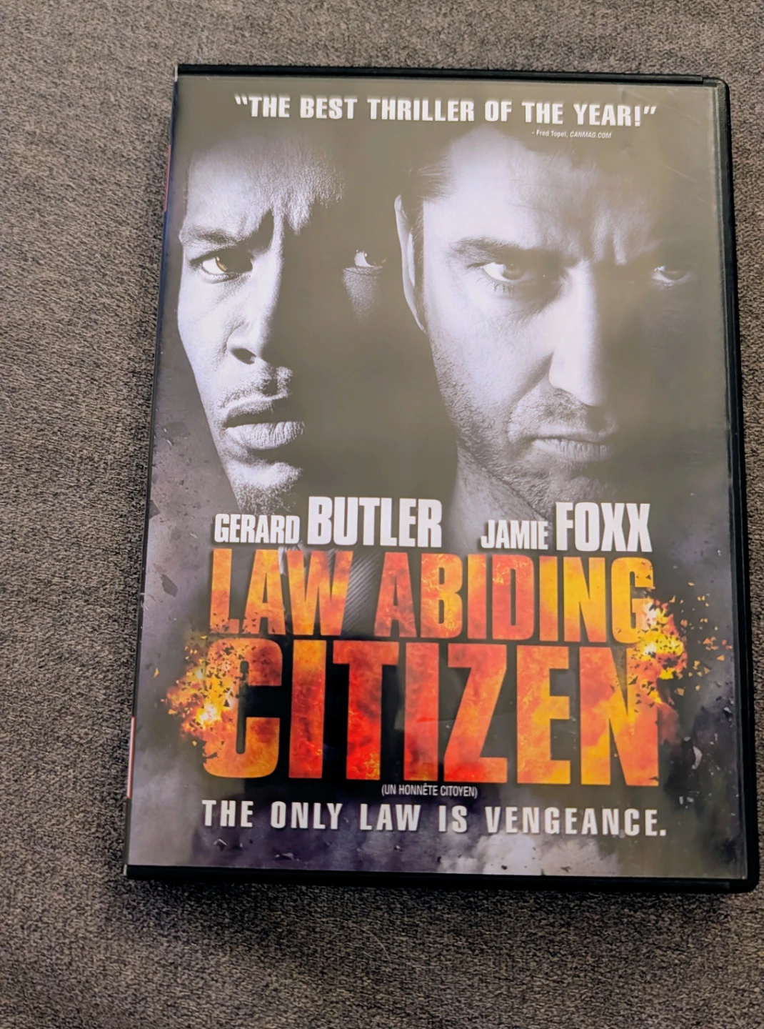 Law Abiding Citizen DVD Movie