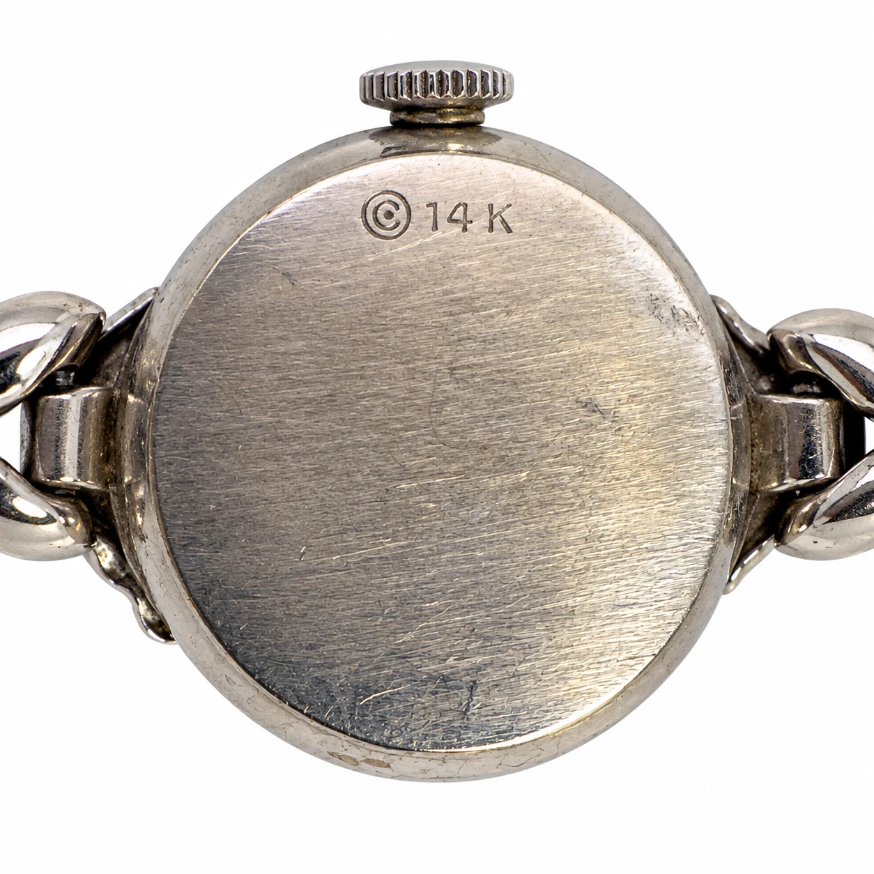 Vintage Wille Swiss 17-Jewel Watch – Solid 14K White Gold Case - photo 3