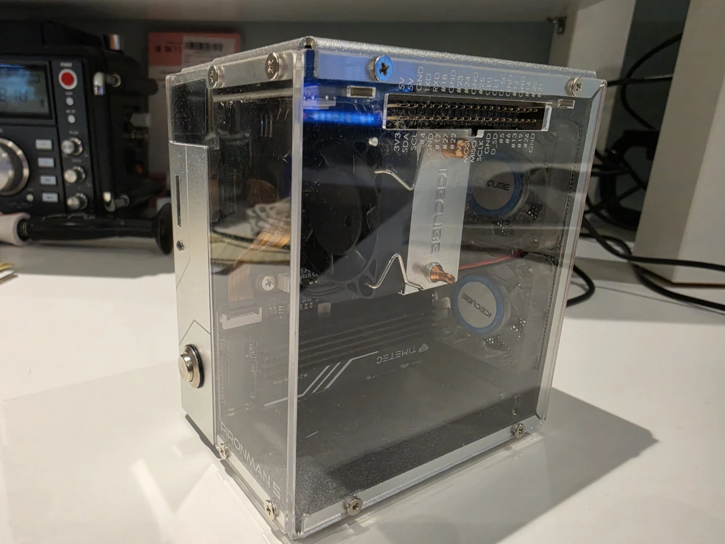 Pironman 5 Case with CanaKit 45W Power Supply - photo 2