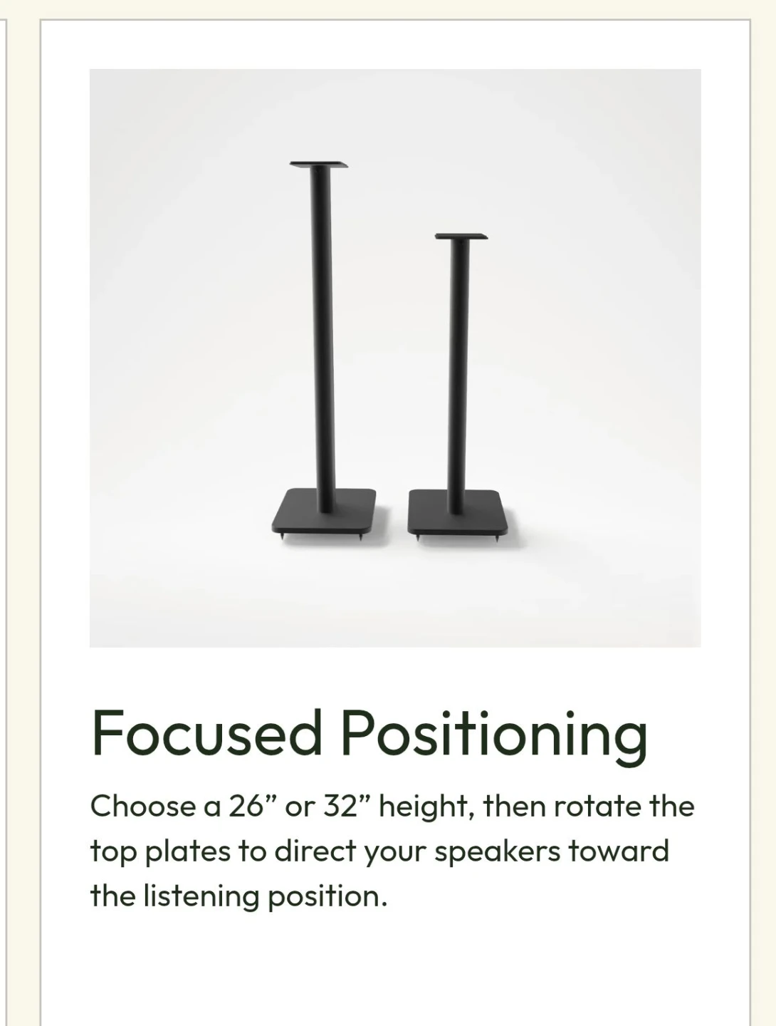 Kanto SP26PL Swivelling Speaker Stands - photo 4