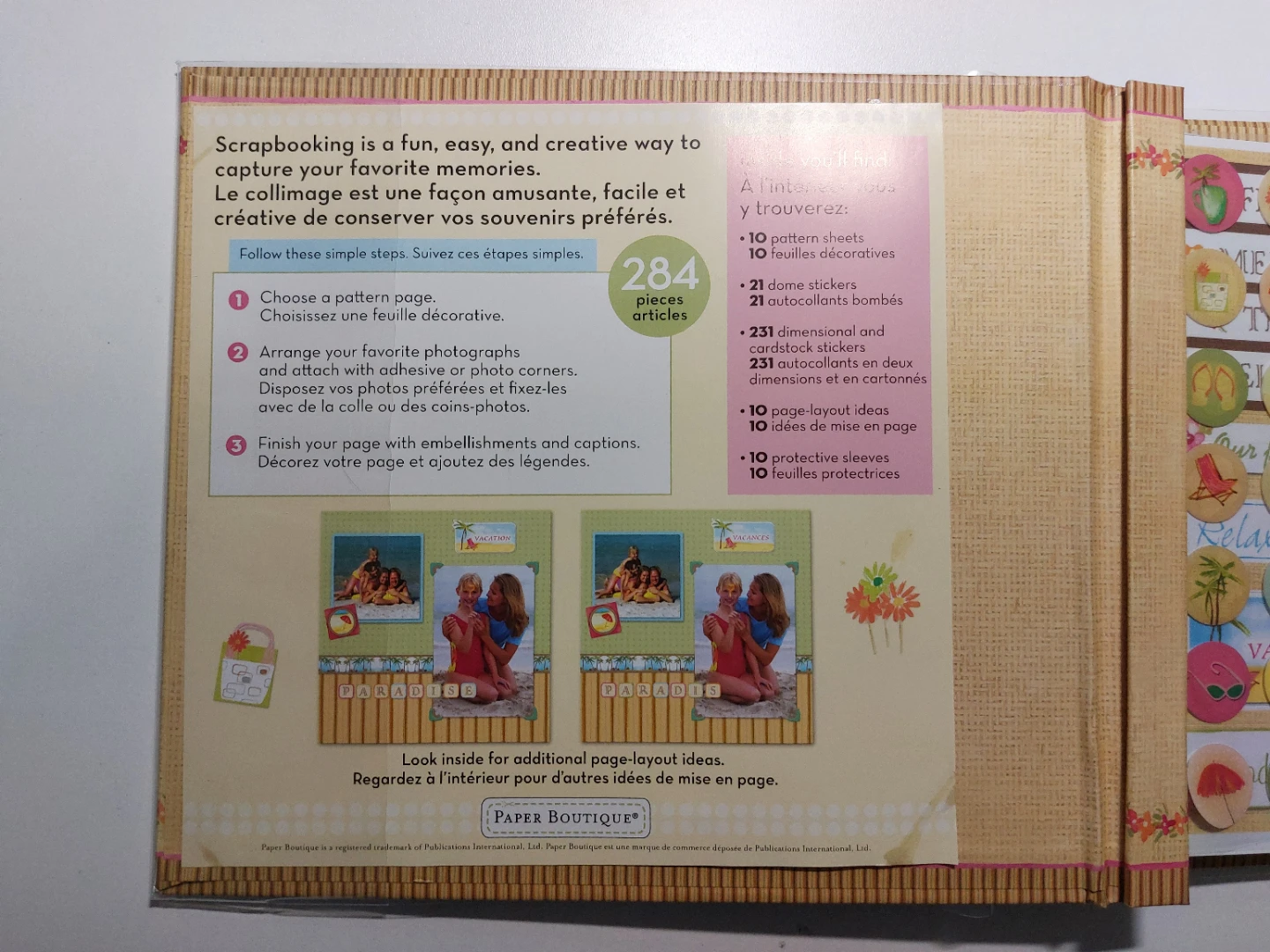 Paper Boutique Travel Voyage Scrapbook Kit - photo 2