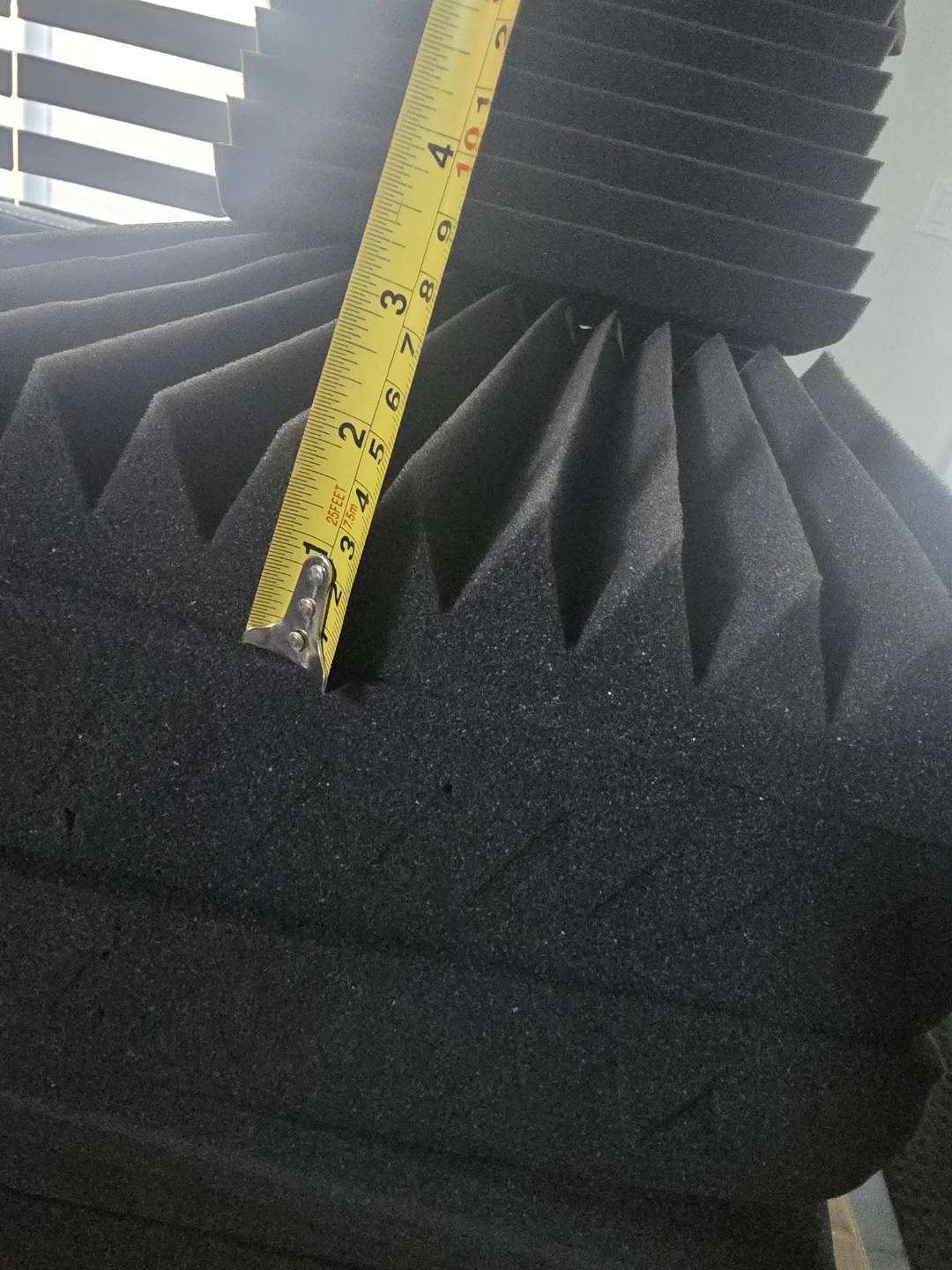 10pcs 2" Acoustic foam soundproofing panels - photo 2