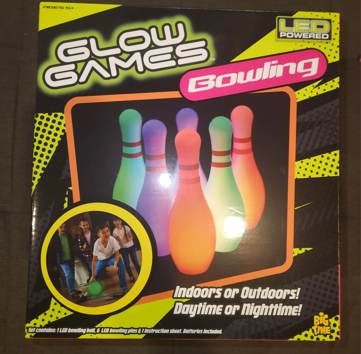 Glow in the Dark Bowling Set