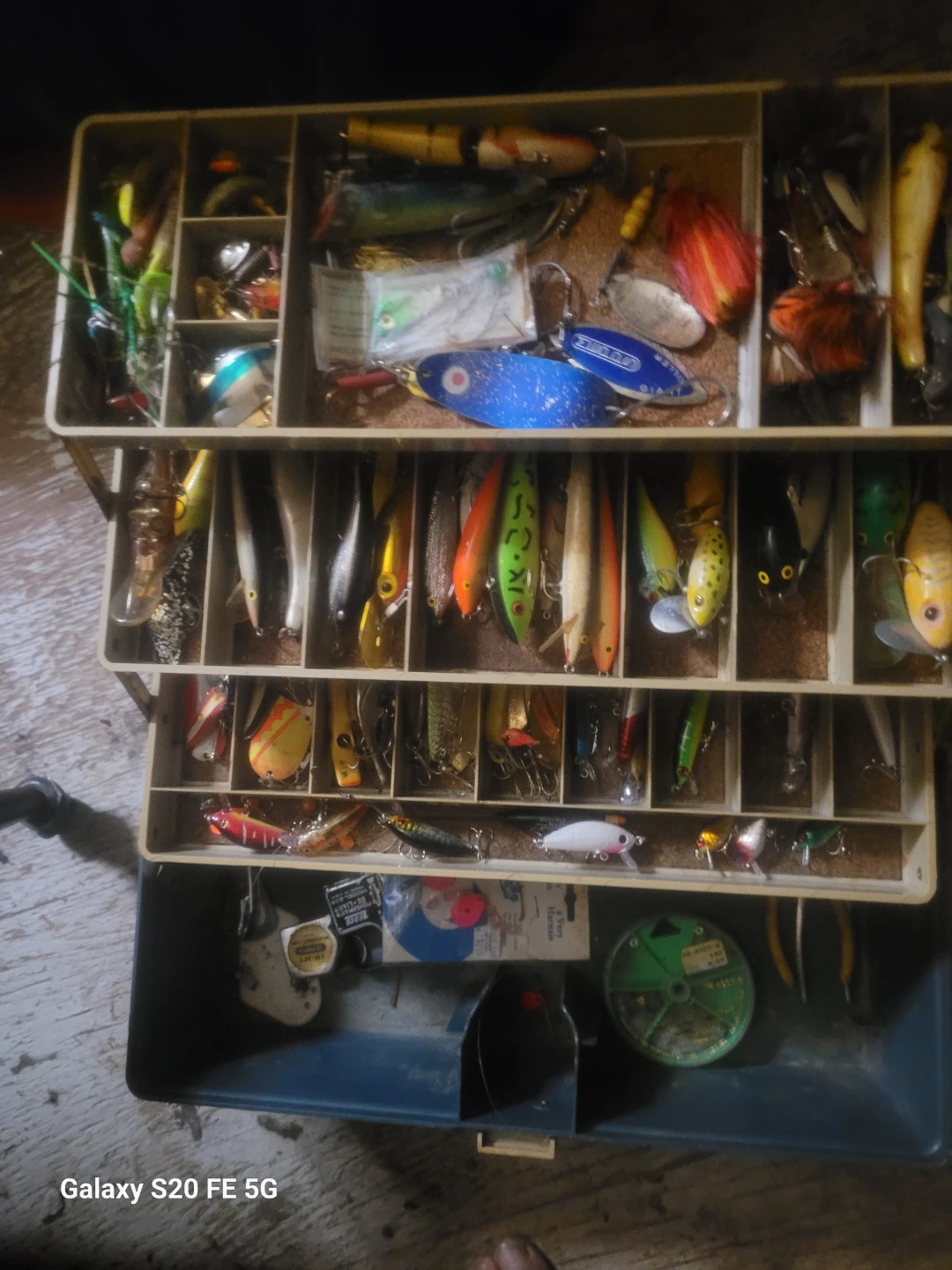 Tackle Box with Assorted Fishing Lures