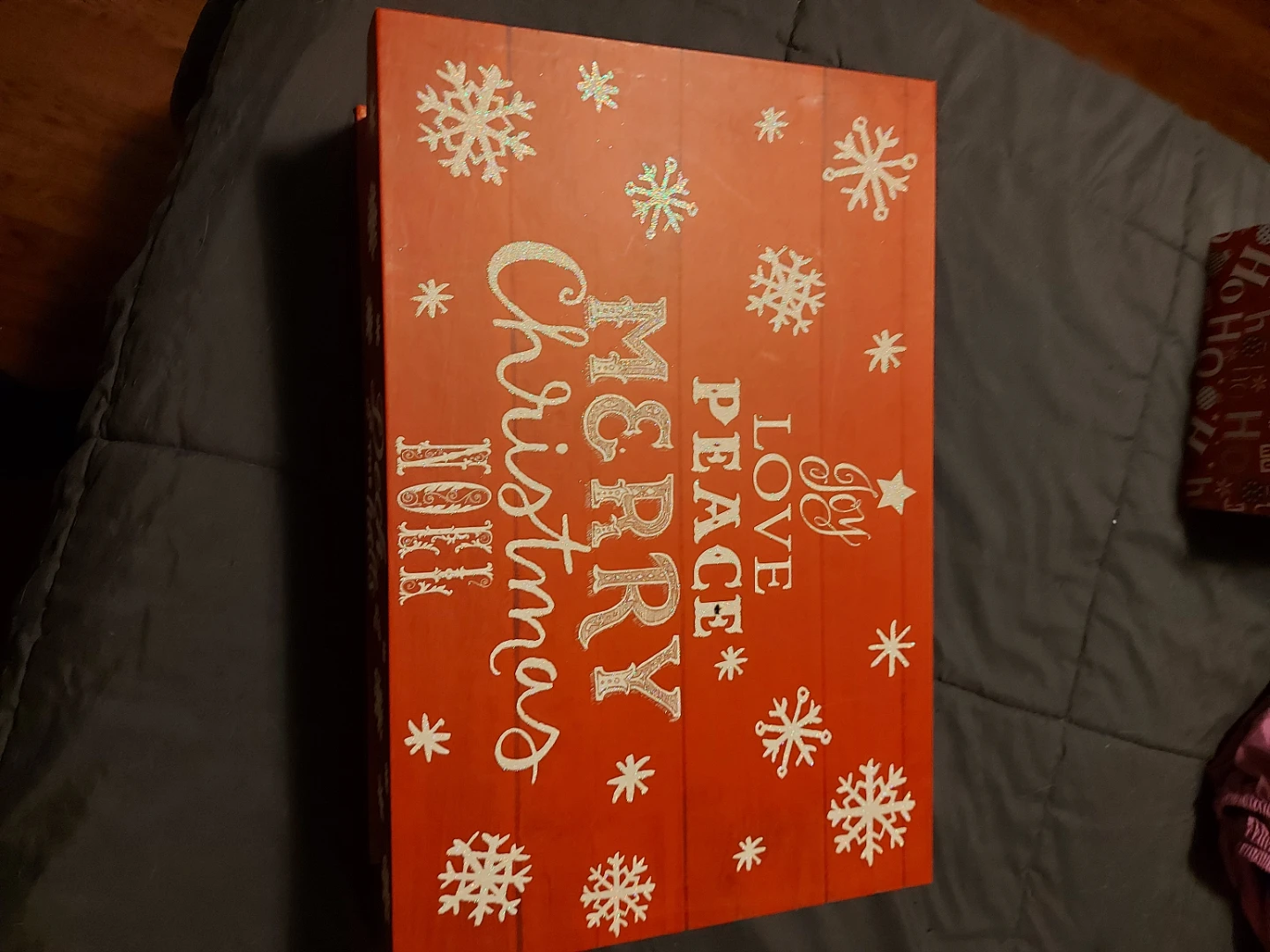 Christmas Themed Decorative Storage Box