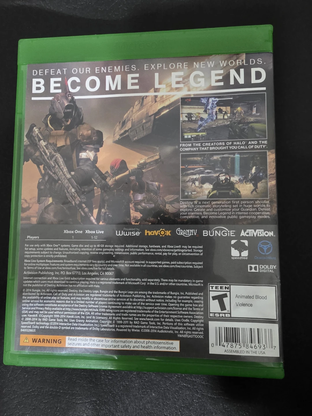 Destiny for Xbox One - photo 2