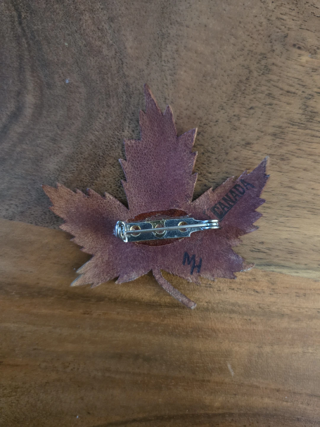 Set of 2 Handmade Leather Pins - photo 5