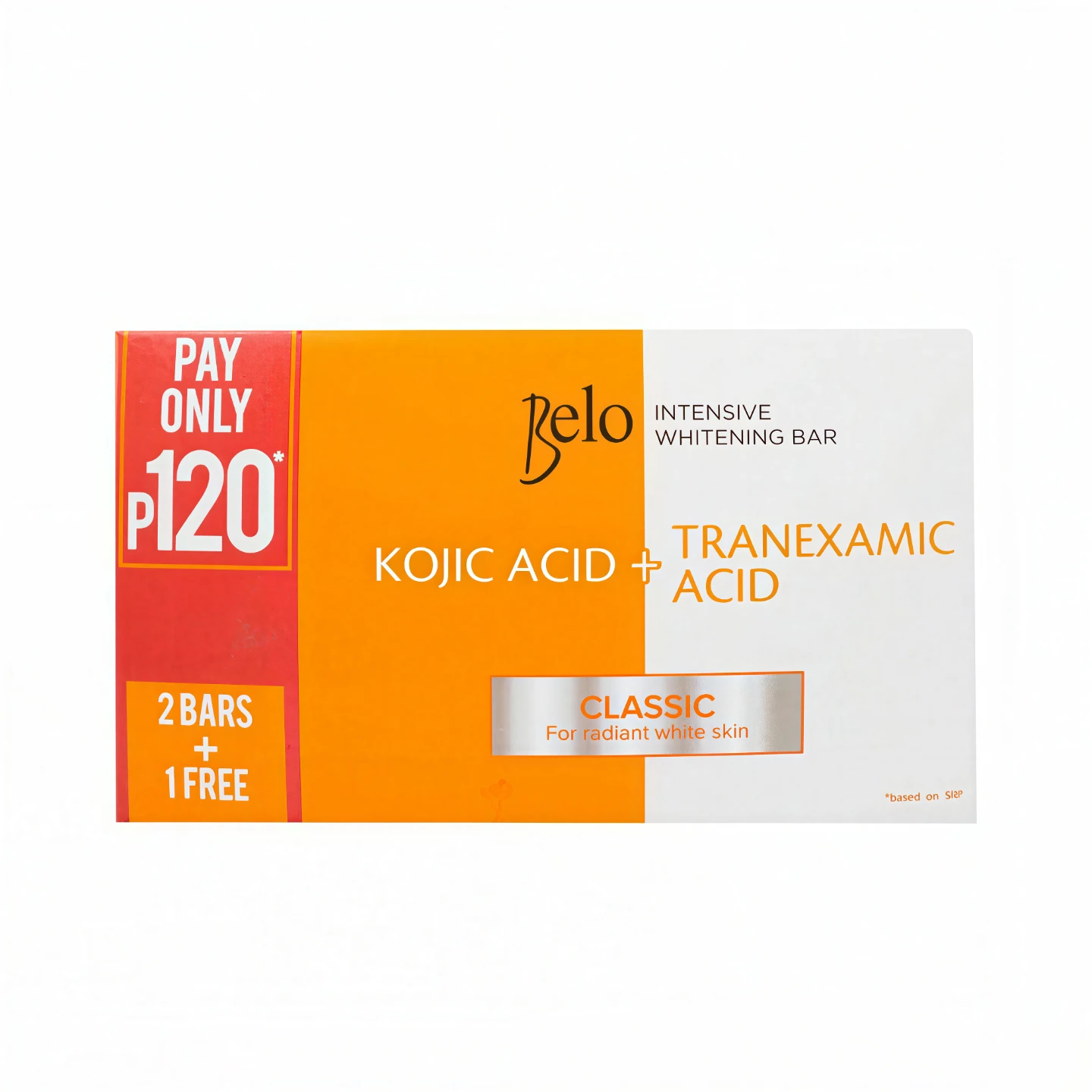 BELO Essentials Intensive Whitening Bar 65g 3x