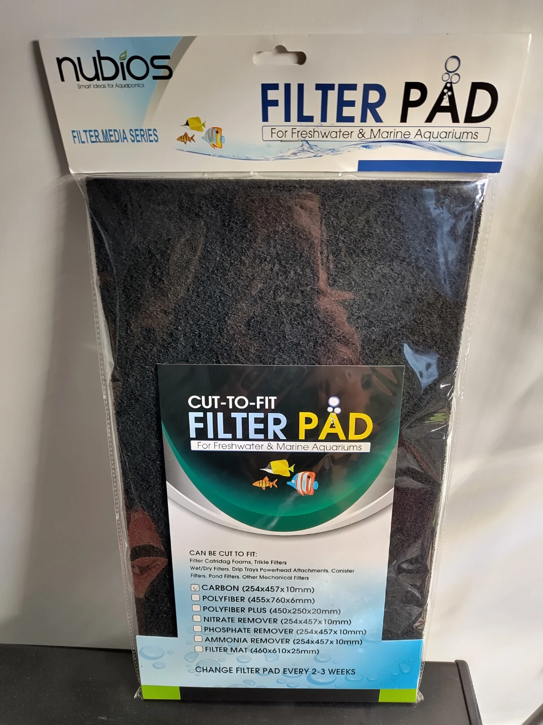 FREE aquarium filter pads - 2 different types