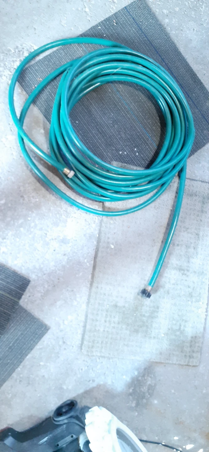 Green Garden Hose