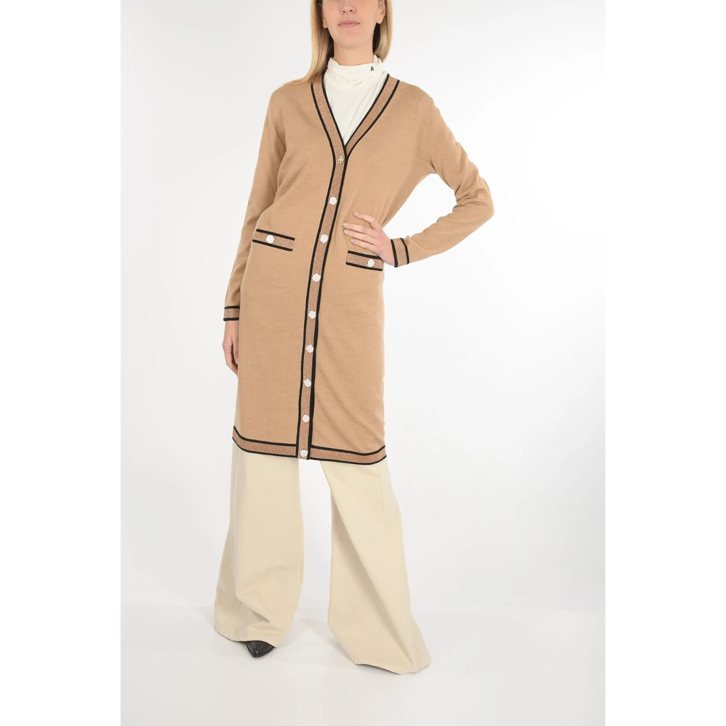 Tory Burch Merino Wool Long Cardigan - photo 4