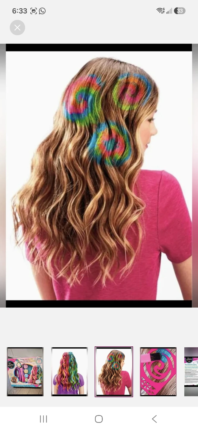 Be Inspired Cra-Z-Art Rainbow Hair Creations Kit - photo 3