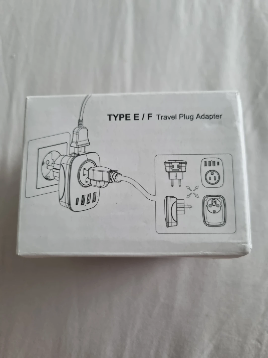 BRAND NEW IN BOX - VINTAR TYPE E/F EUROPEAN TRAVEL ADAPTER - photo 4