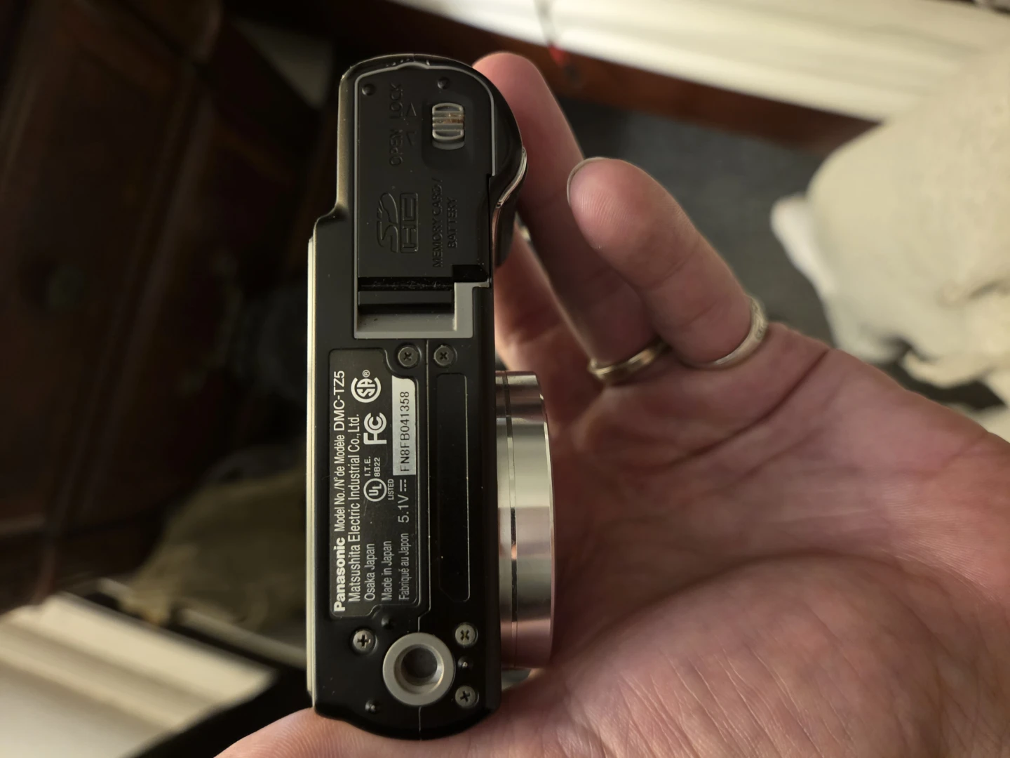 Panasonic Lumix DMC-TZ5 Digital Camera - photo 2