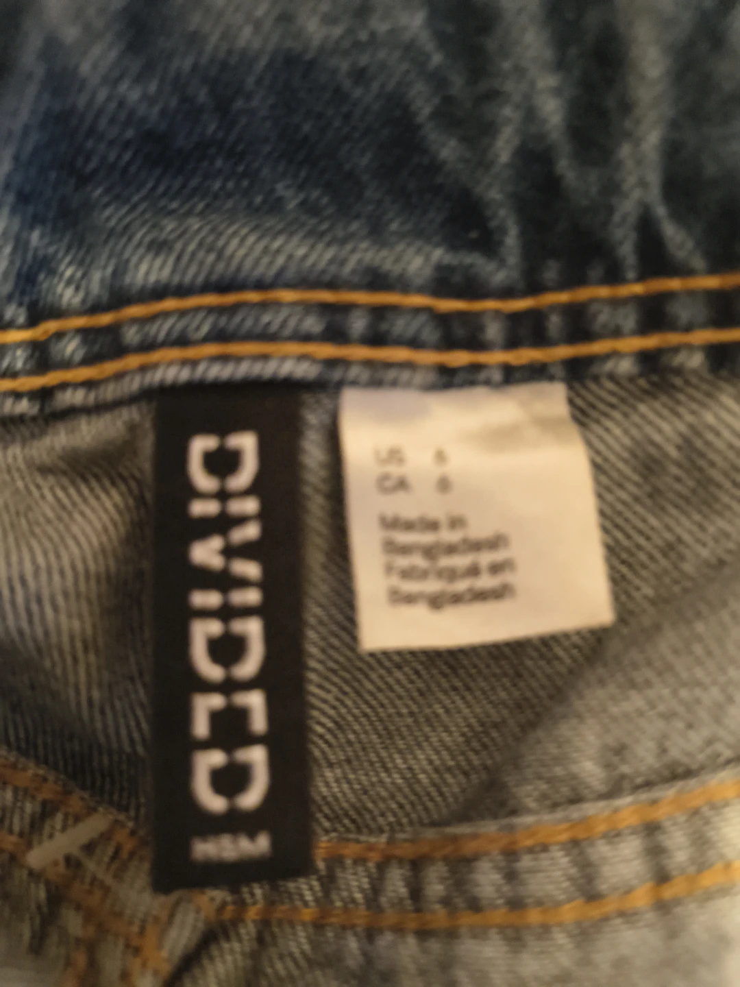 H&M DIVIDED Denim Overalls Size 6 - photo 2
