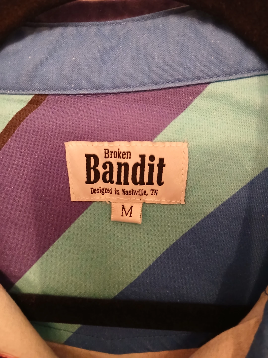 Broken Bandit Striped Western Shirt - photo 2