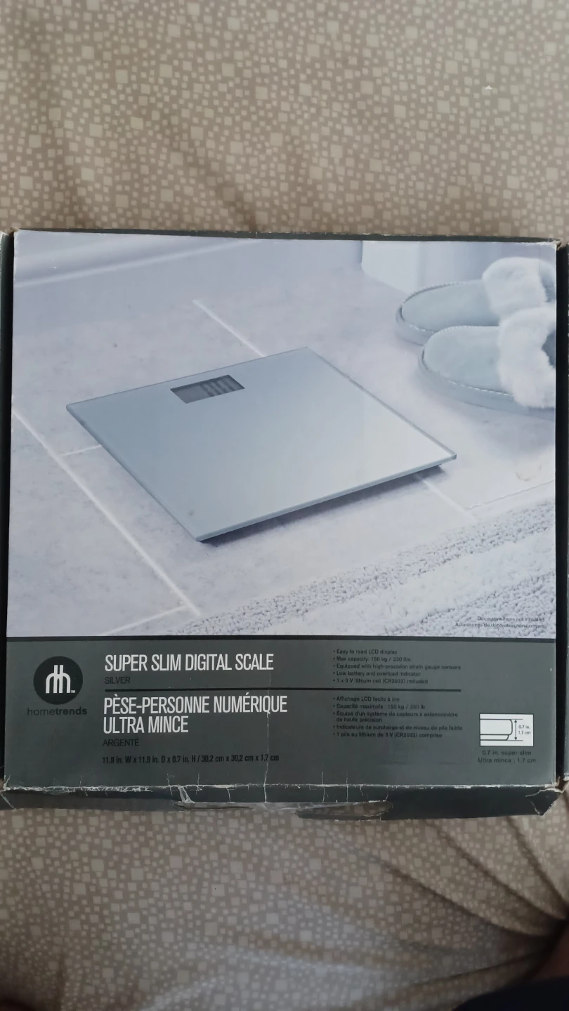 Hometrends Super Slim Digital Scale - photo 2