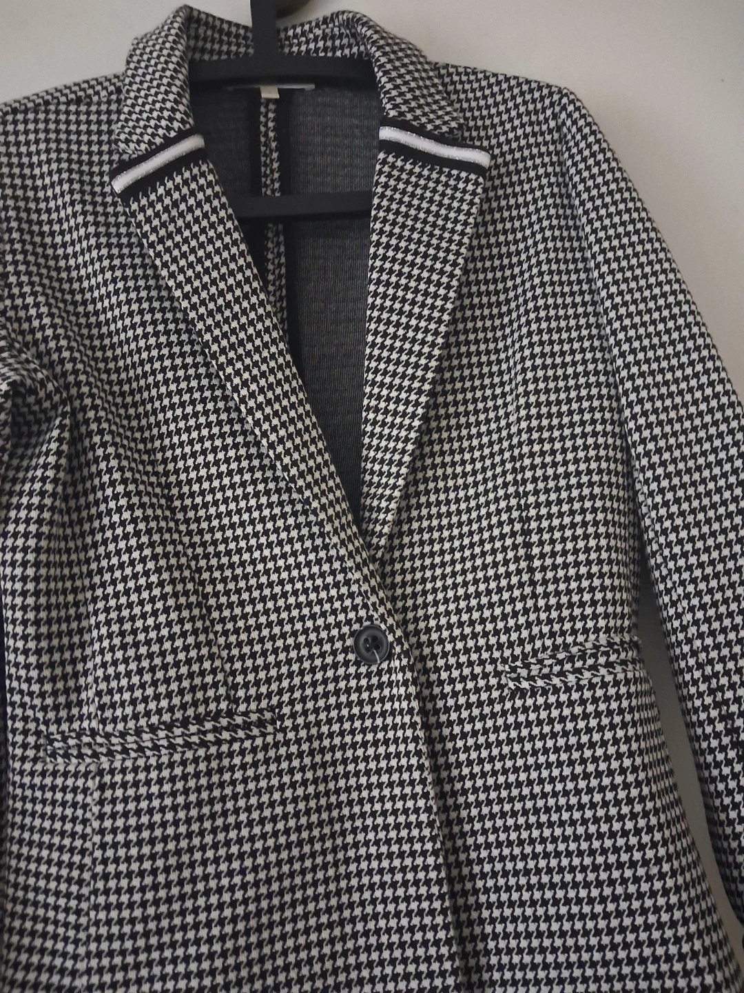 Garcia Houndstooth Blazer - Size S - photo 3
