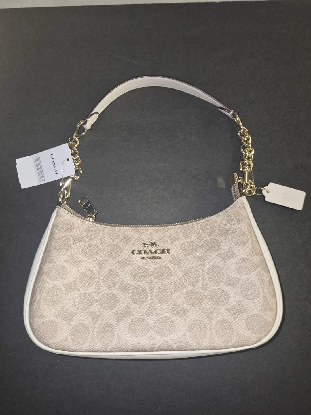 Coach Signature Canvas Shoulder Bag
