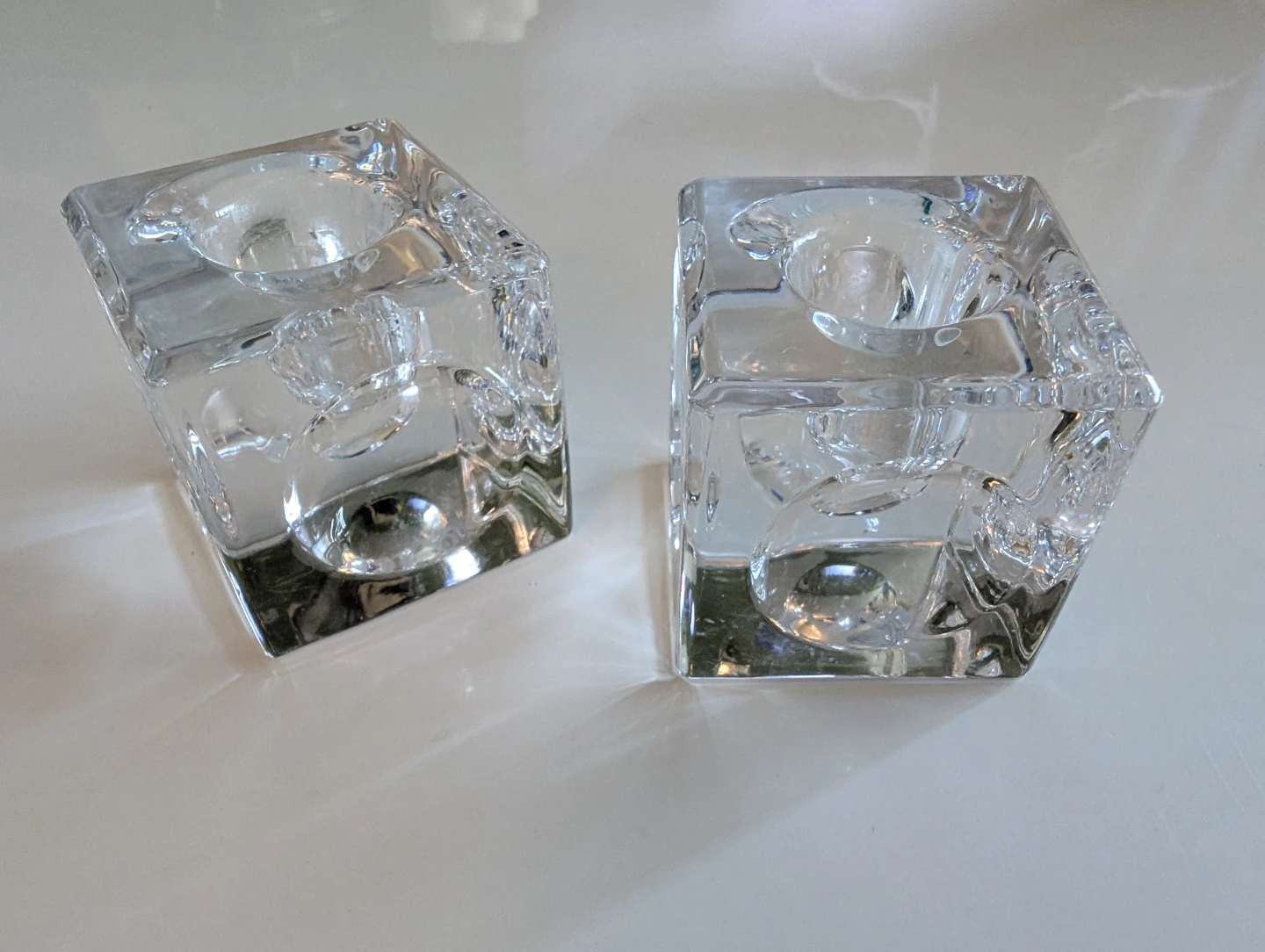 Retro Cube Candle Holders - photo 2