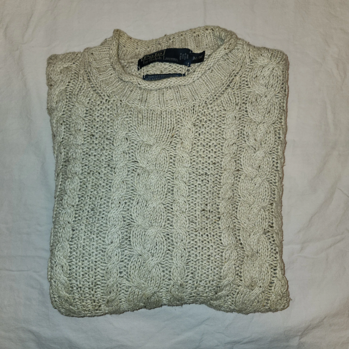 Vintage Polo by Ralph Lauren Cable-Knit Sweater