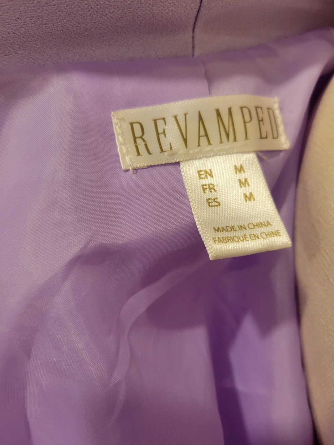 Revamped Lavender Blazer - Size Medium - photo 2