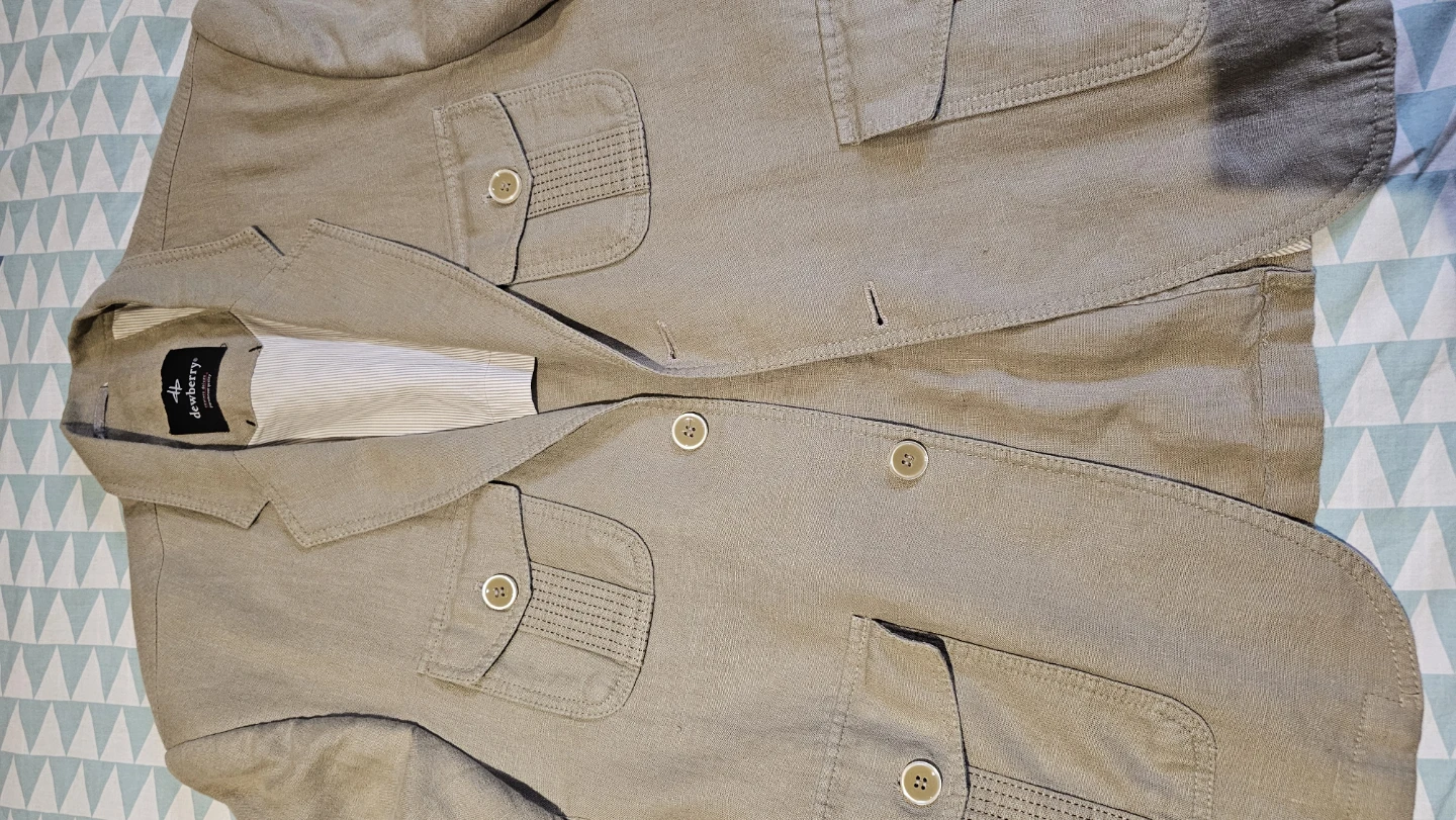 Dewberry Tan Utility Blazer