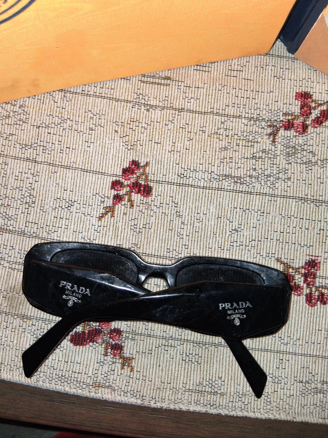 Prada Black Rectangular Sunglasses - photo 4