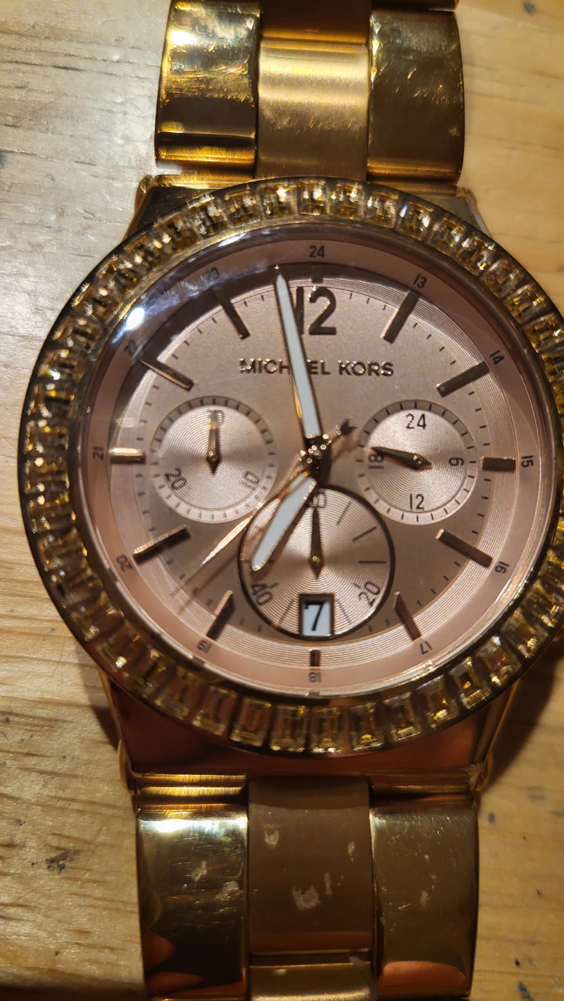 Michael Kors MK5412 Gold Tone Chronograph Watch - photo 4