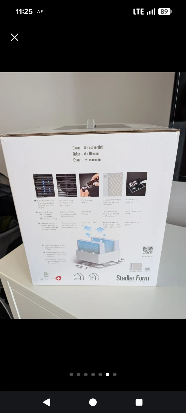 Stadler Form Oskar Evaporative Humidifier - photo 3
