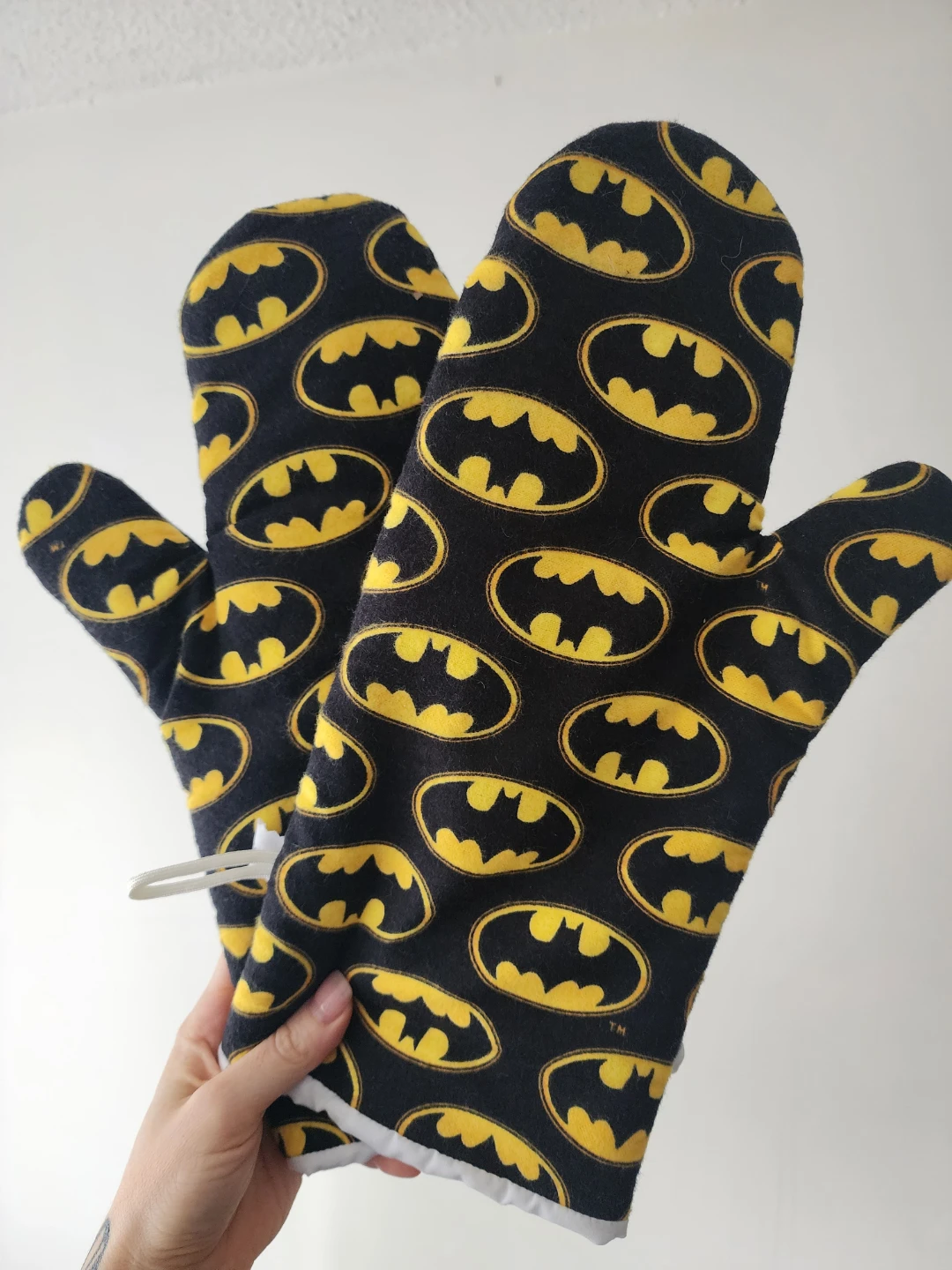 Batman Oven Mitts