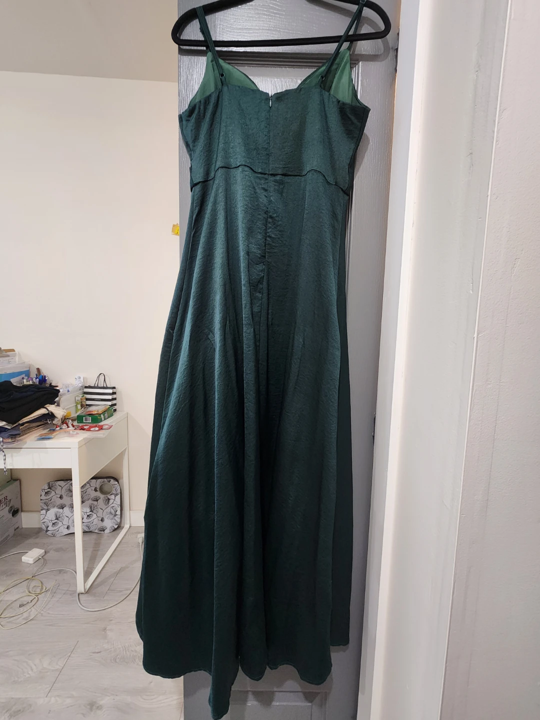 Dark Green Floor-Length Formal Dress - photo 4
