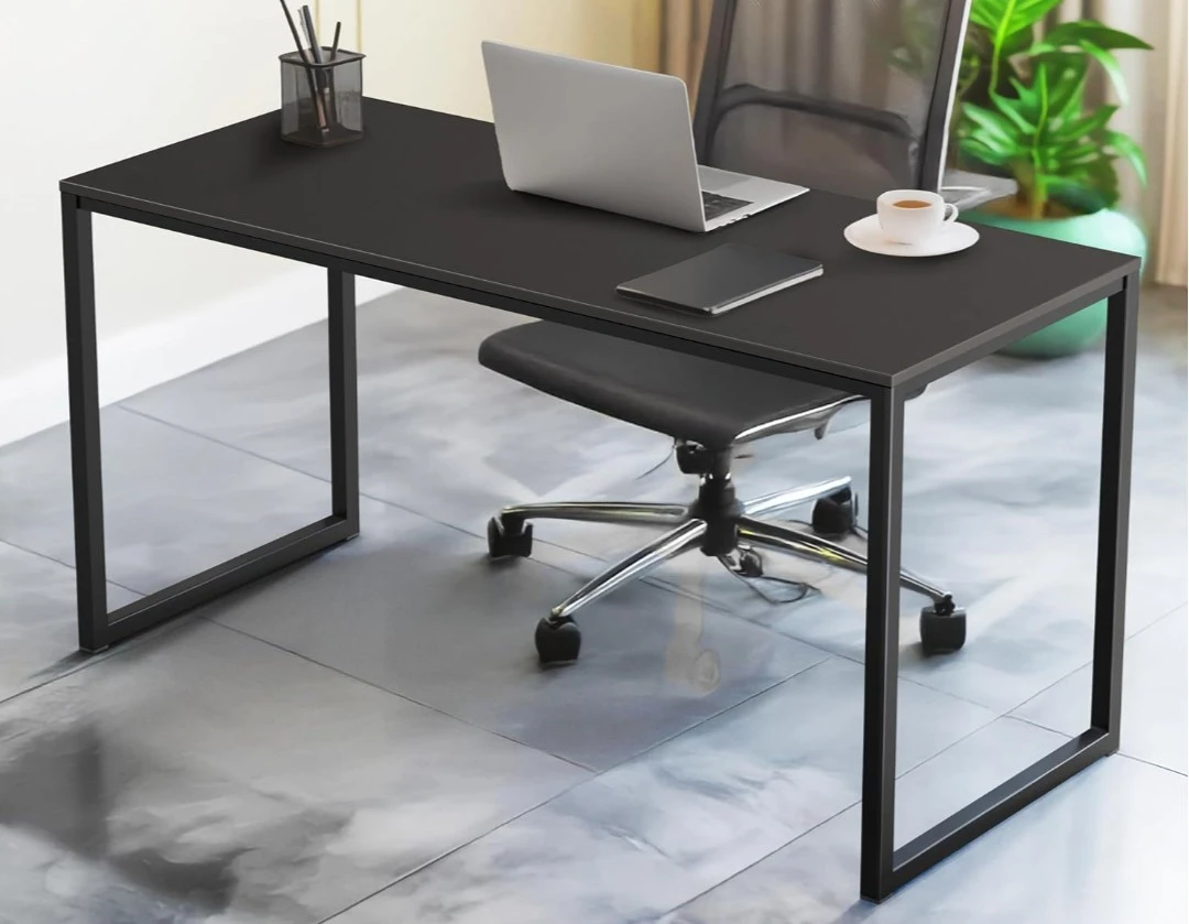 SHW Black Computer Desk - photo 4