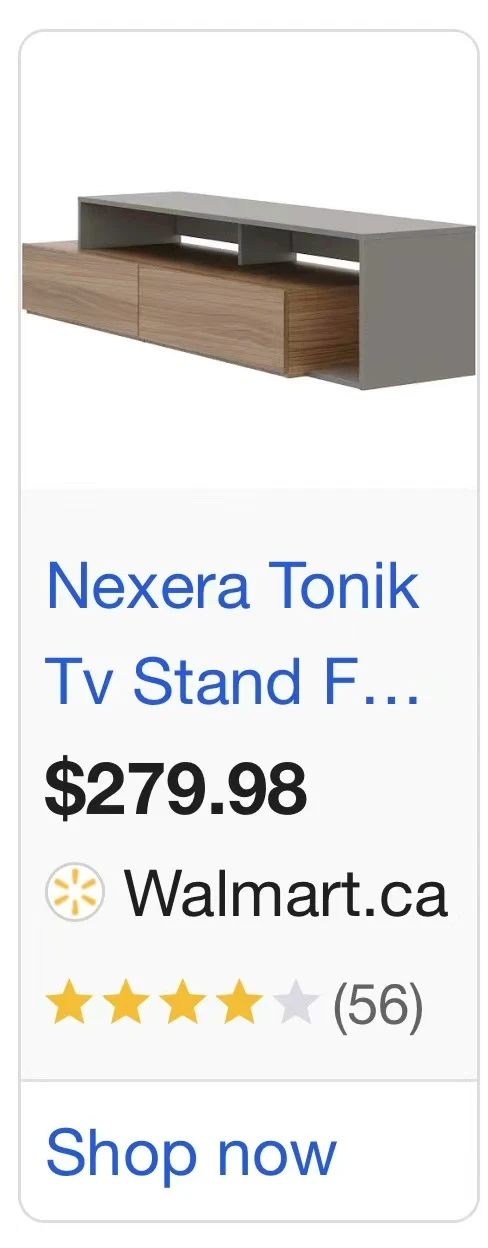 Nexera Tonik TV Stand