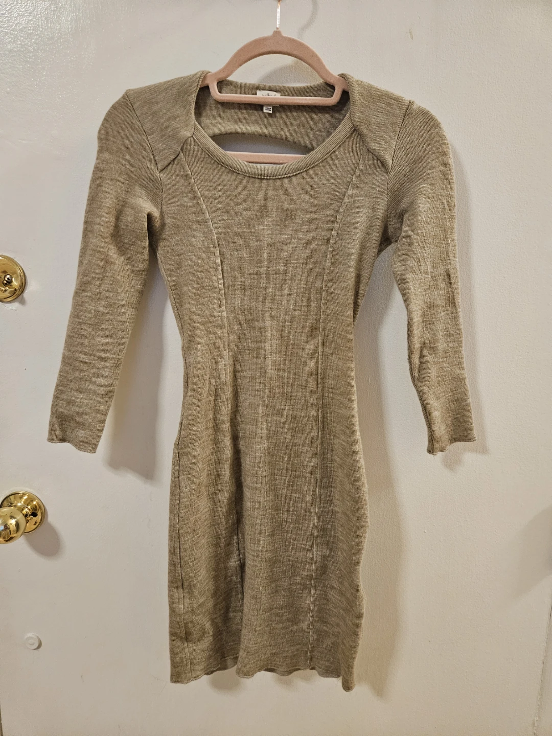 Wilfred open-back mini dress - XS