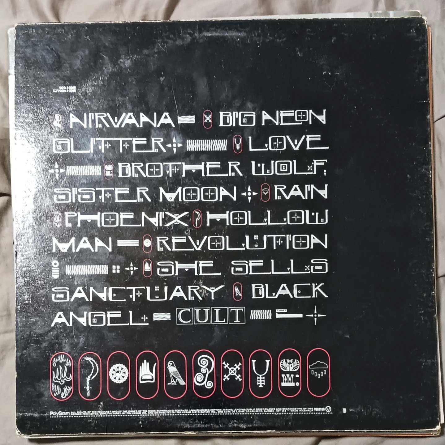 The Cult Love Vinyl LP Record - photo 2