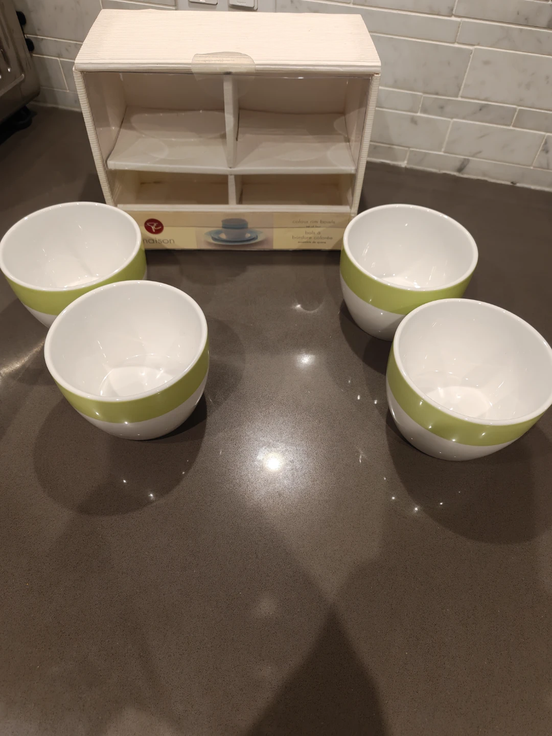 PC Maison Colour Rim Bowls - photo 2
