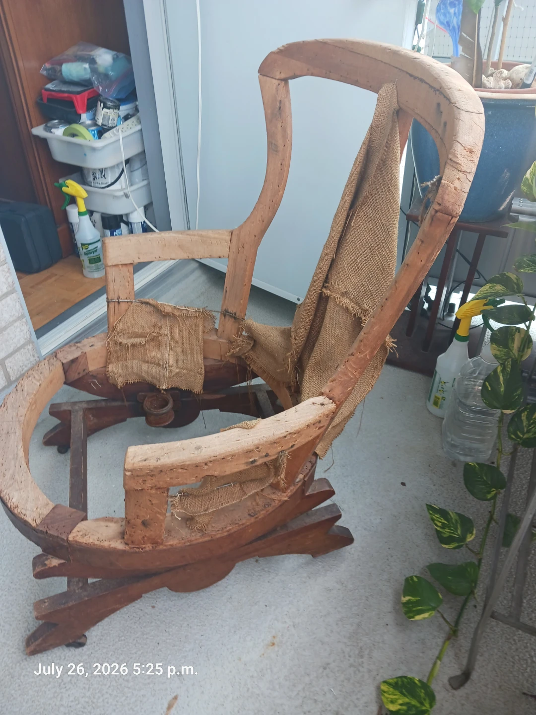 Vintage Wooden Chair Frame