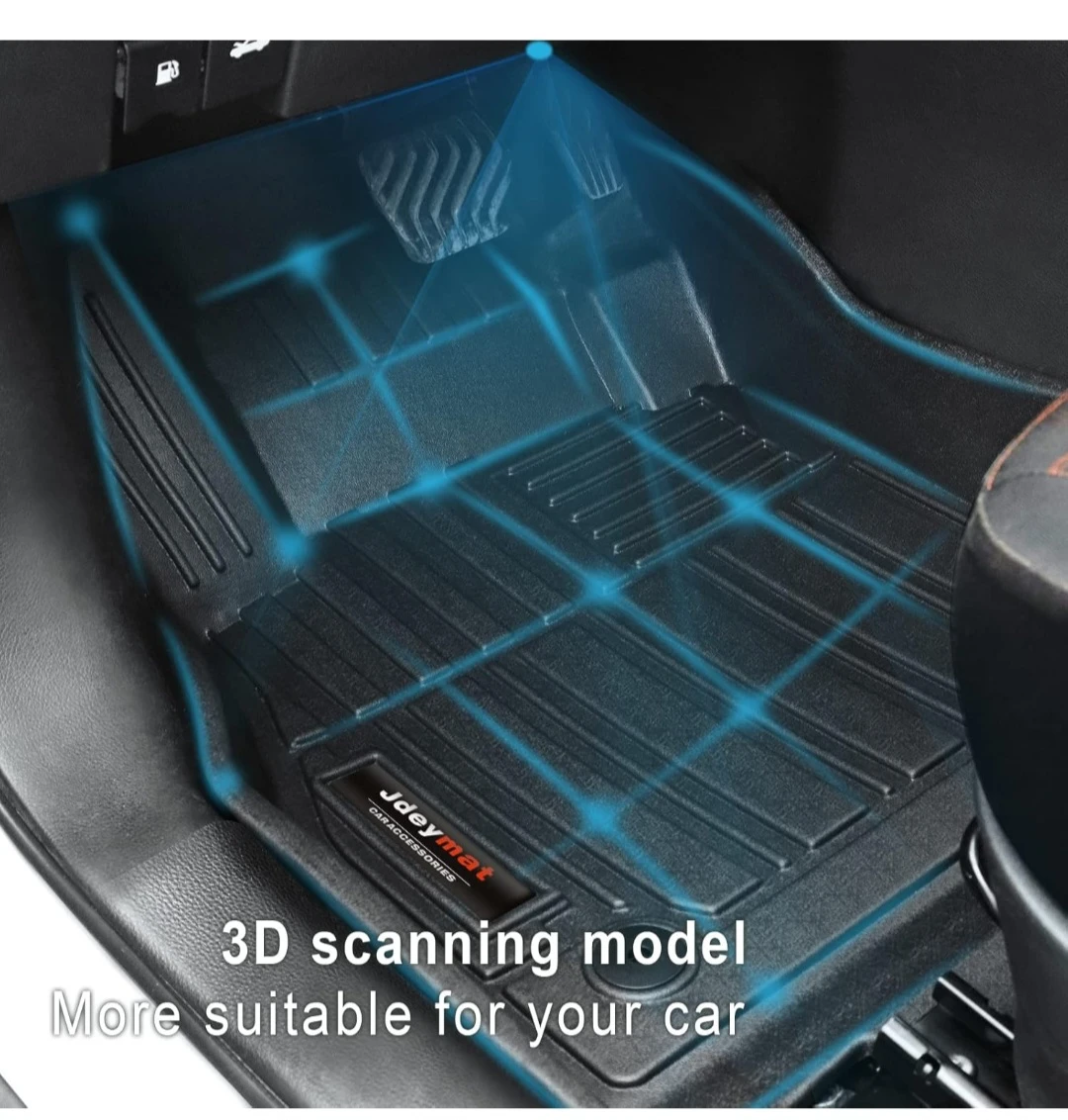 Jdeymat Floor Mats for Nissan Kicks 2018-2023 - photo 2