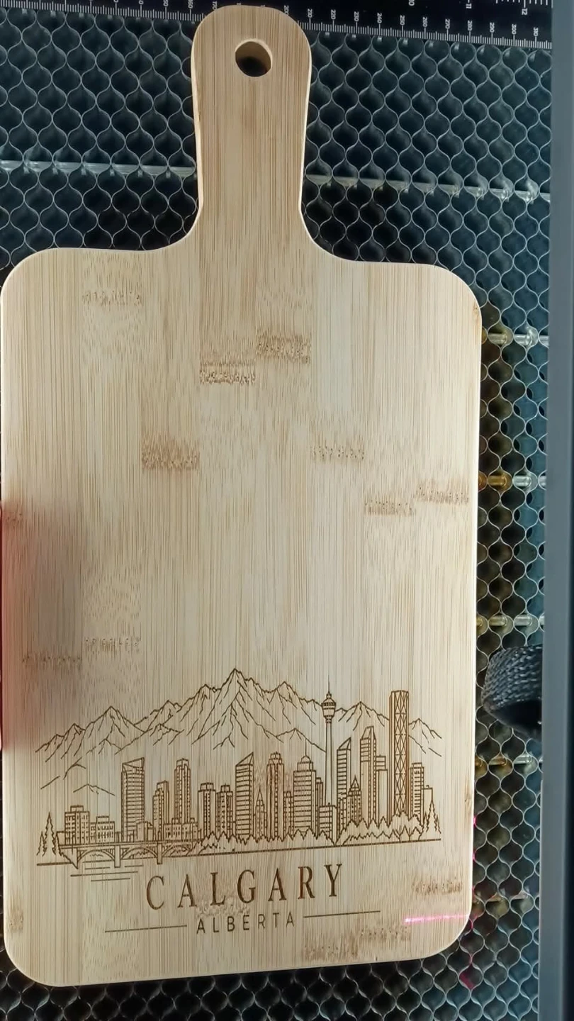 Personalized Bamboo Cutting Board