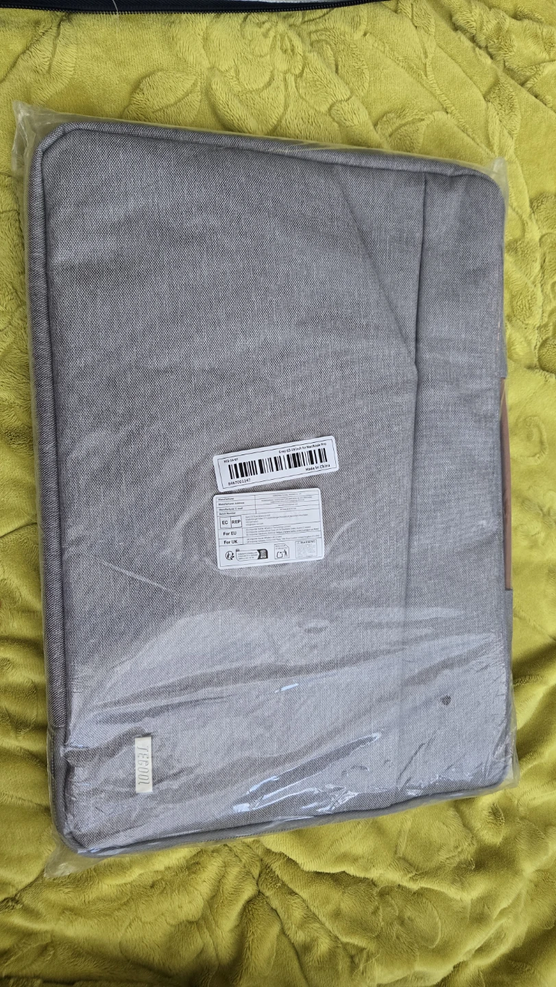15-16 Inch Laptop Sleeve Case - Grey
