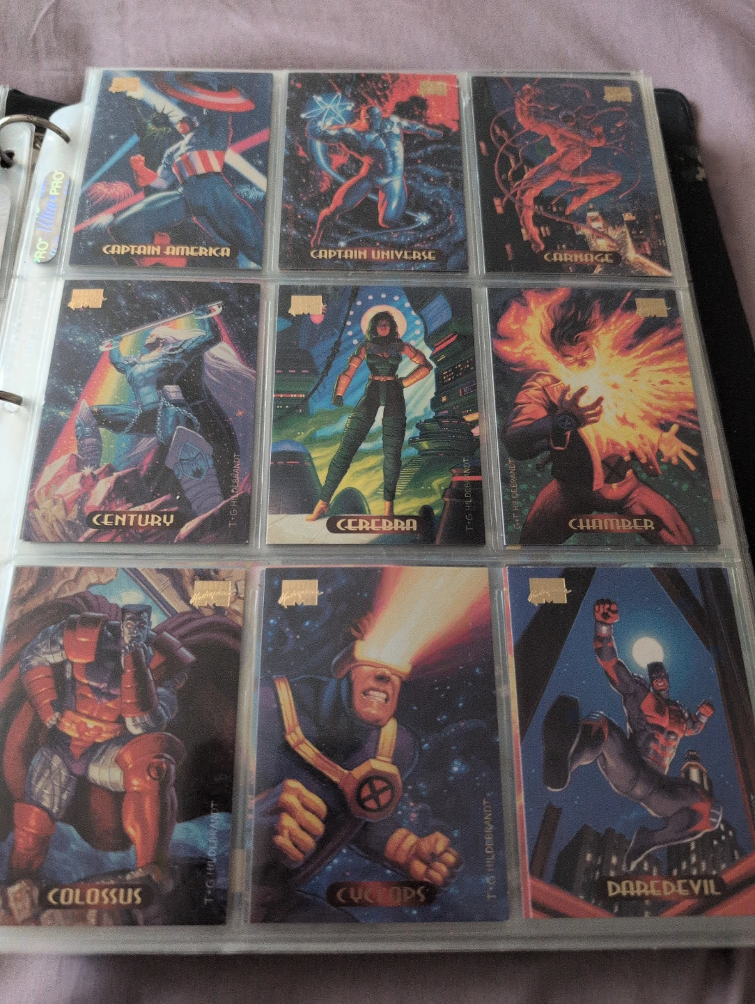 1994 Fleer Marvel Masterpieces Hildebrandt Brothers - photo 3